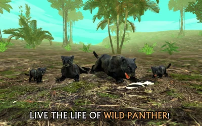 Wild Panther Sim 3D screenshot №2