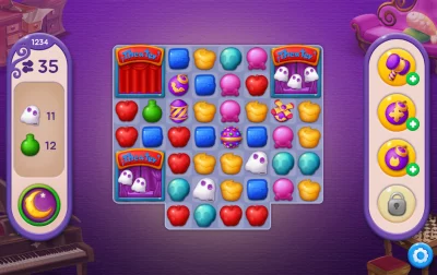 Witch &amp; Cats - Match 3 Puzzle screenshot №7