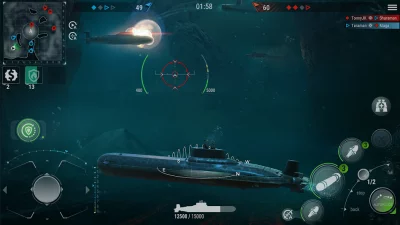 WORLD of SUBMARINES: ПвП шутер screenshot №2