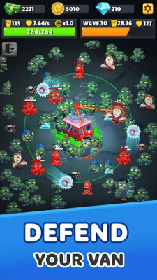 Zombie Van: Tower Defense TD screenshot №2