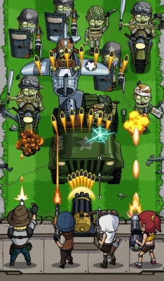 Zombie War - Idle TD game screenshot №2