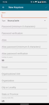 apk-signer screen 6