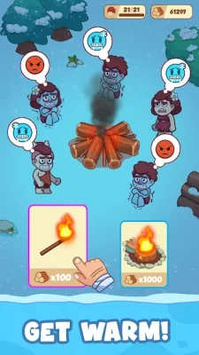 Icy Village: Survival Idle screen 2