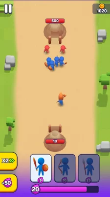 King of Warriors screen 1