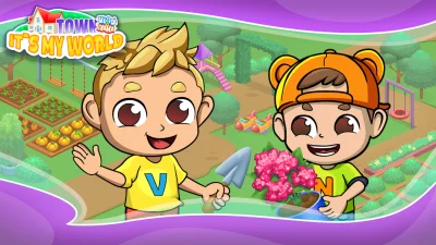 Vlad&Niki Town. It's my World screen 3