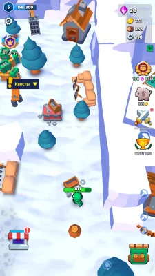 Soldier Wars RPG Fight Battle screen 2