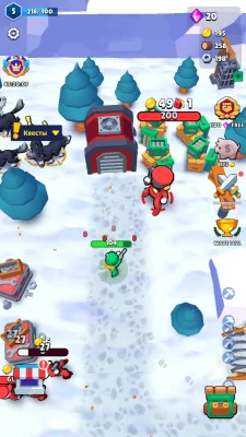 Soldier Wars RPG Fight Battle screen 4