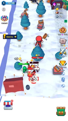 Soldier Wars RPG Fight Battle screen 5