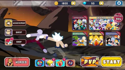 Stickman Warriors screen 4