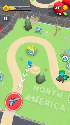 Zombie Apocalypse - Save World screen 2