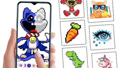 Pixel By Number Art Puzzle screen 4