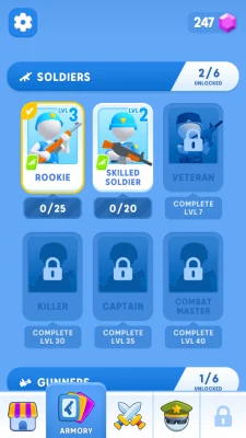 Army War Camp—Battle Game взлом screen 2