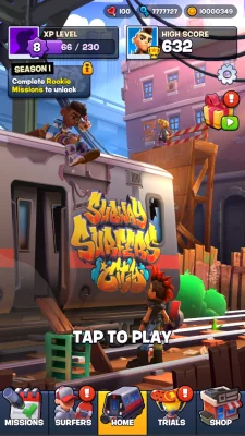 Subway Surfers City взлом screen 2