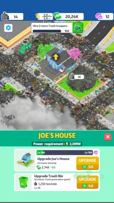 Trash Tycoon Idle business screen 4