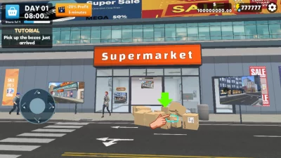 Supermarket Simulator Game 3D взлом screen 1