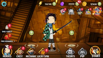 Stick Demon Shadow Fight взлом screen 2