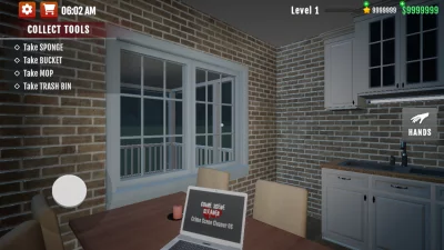 Crime Scene Cleaner: Mobile 3D взлом screen 1