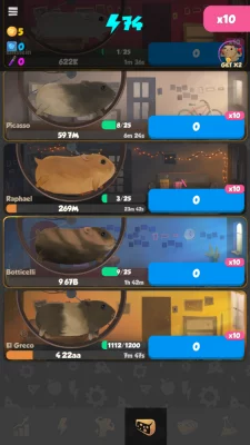 Hamsters: Idle Game взлом screen 1