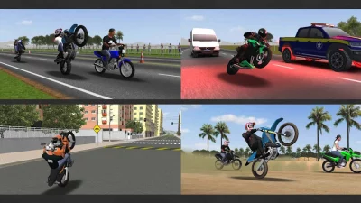 Moto Wheelie 3D взлом screen 1