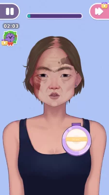 Уход за кожей и макияж ASMR взлом screen 4