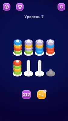 Сортировка цветных гаек взлом screen 4