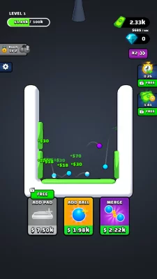 Balls Bounce - отскок шаров 3D взлом screen 3