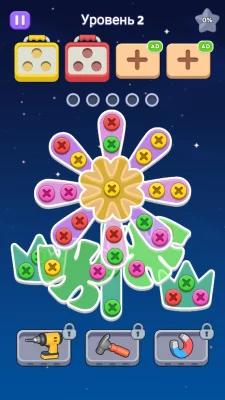 Screw Out Master: Story Puzzle взлом screen 1