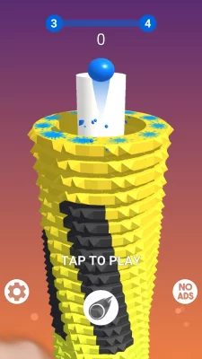 Stack Ball - сломай платформы взлом screen 2