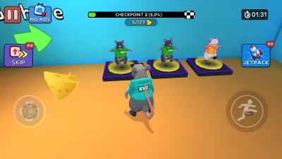 Obby Escape: Prison Rat Dance взлом screen 3