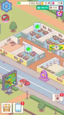 Office Cat: Idle Tycoon Game взлом screen 1