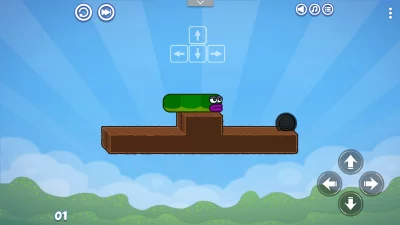 Apple Worm: Головоломка змейка взлом screen 1