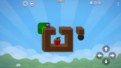 Apple Worm: Головоломка змейка взлом screen 4