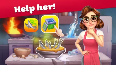 Cooking Stories: Fun cafe game взлом screen 1