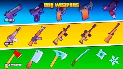 Gangs Wars: Pixel Shooter RP взлом screen 3