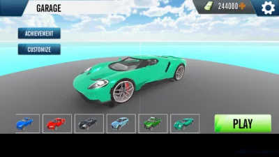 Ultimate Ramp Car Stunt 3D взлом screen 1