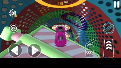 Ultimate Ramp Car Stunt 3D взлом screen 4