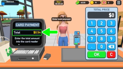 Supermarket Tycoon 3D взлом screen 3