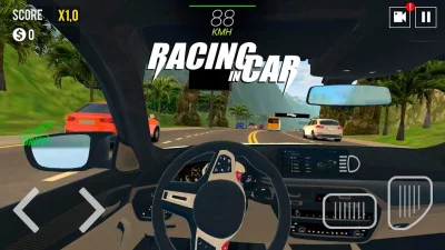 Racing in Car 2021 взлом screen 1