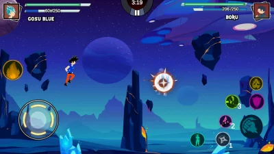 Stickman Dragon Shadow Fighter взлом screen 4