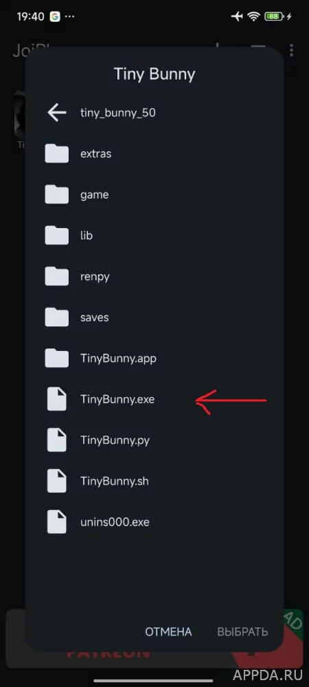Добавление игры в JoiPlay #2