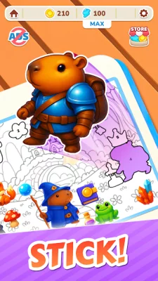 Capybara Puzzle взлом screen 1