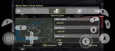 Выбор гонки