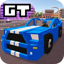 Blocky Car Racer Мод (Бесплатные покупки) 1.47