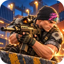 Fire Sniper Combat: FPS 3D Shooting Game [ВЗЛОМ: деньги/уровень/золото] 1