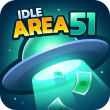 Idle Area 51 (ВЗЛОМ, Много денег)