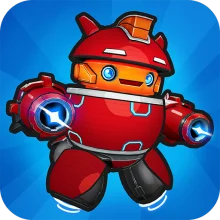 Marble Clash: 3D Бои Роботов