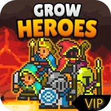 Поднятие вечеринки VIP (Grow Heroes) [ВЗЛОМ: бесплатные покупки] 5.7.6