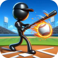 Stickman Baseball v 1.5 [ВЗЛОМ: много денег]