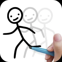 Stickman рисовать мультики (ВЗЛОМ Разблокирован Премиум)