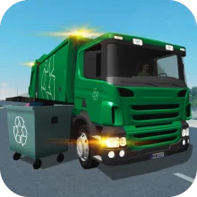 Trash Truck Simulator Мод (Бесплатные покупки) 1.7